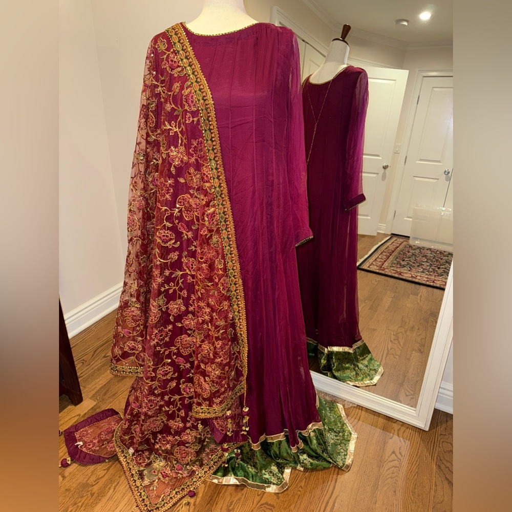 Baroque dress Pakistan Indian dress